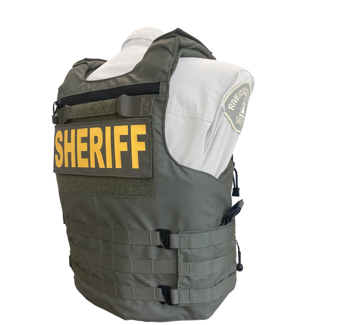 POLICE SECRET SERVICE big XL 10x4 inch 25x10cm vest SWAT tactical