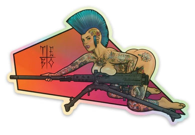 Mission Essential Gear 50 Cal Punk Sticker