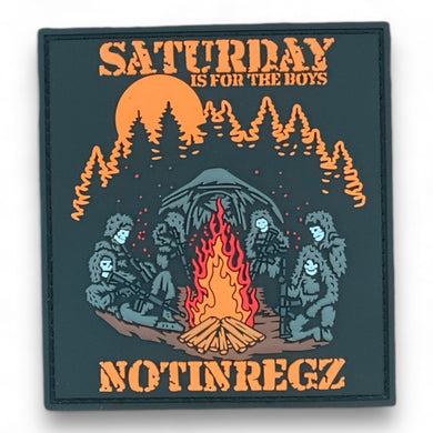 NotinRegs Saturday is For the Boys Patch