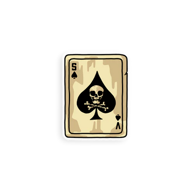 Stay Violent Ace of Spades Sticker