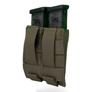 Slick Dual Pistol Mag Pouch With Kydex