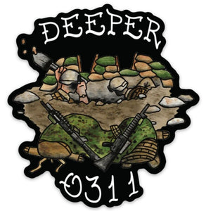 Mission Essential Gear Deeper 0311 Sticker