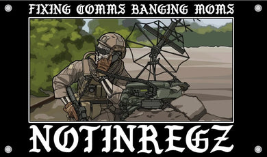 Notinregs Fixing Comms Banging Moms Flag