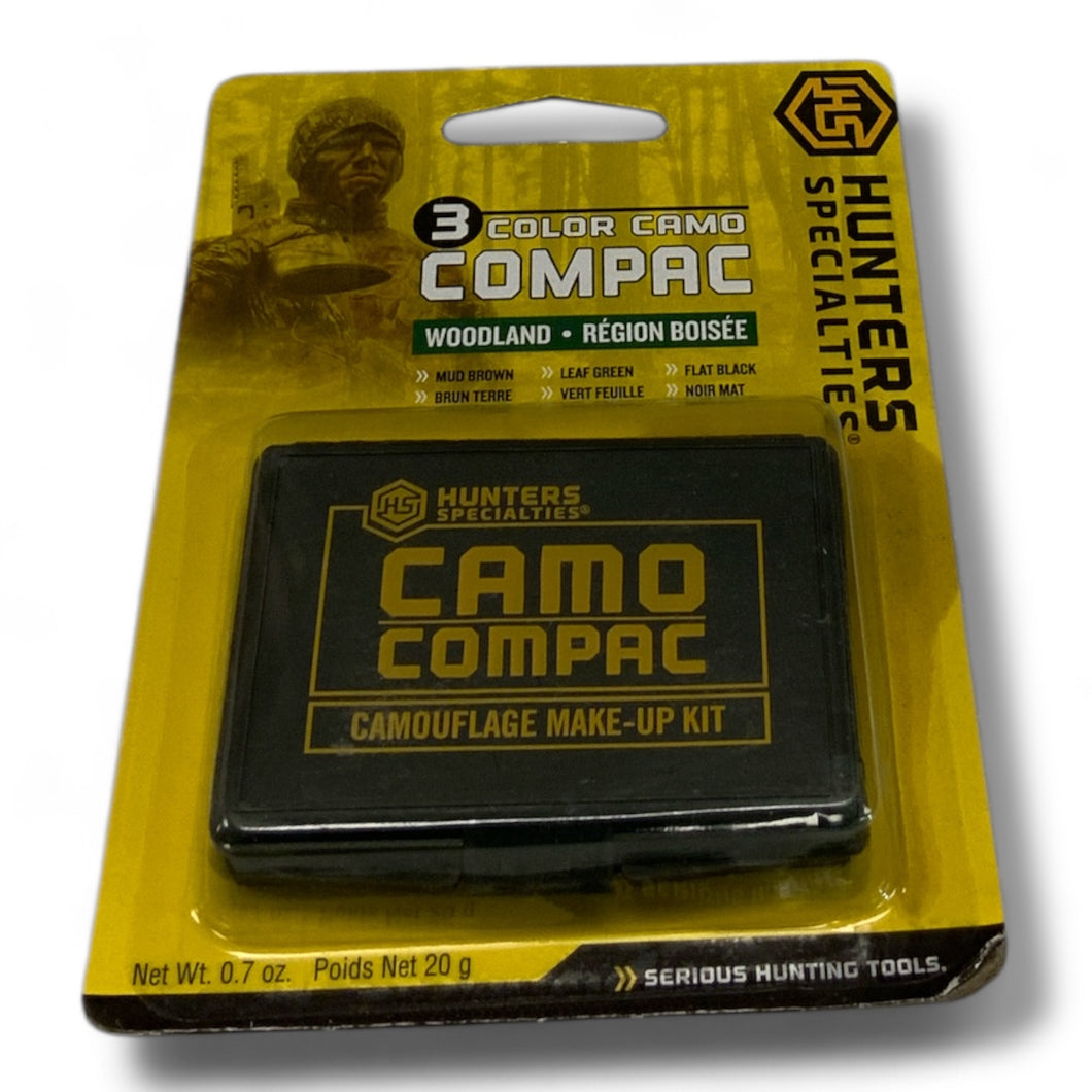 Camo-Compac 3 Color Woodland Make Up Kit