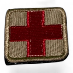 2"x2"  Embroidered Cross Patch