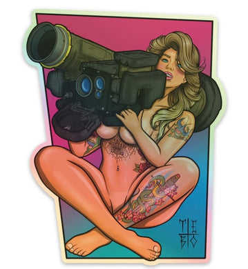 Mission Essential Gear JAV Pinup Sticker