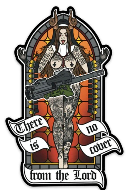 Mission Essential Gear MK19 Nun Sticker