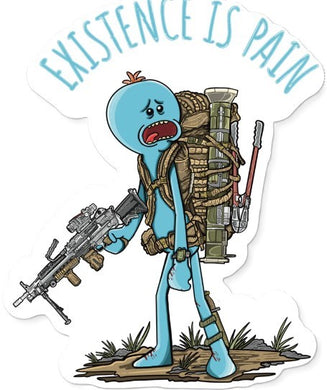 Phaseline Co. Existence is Pain Sticker