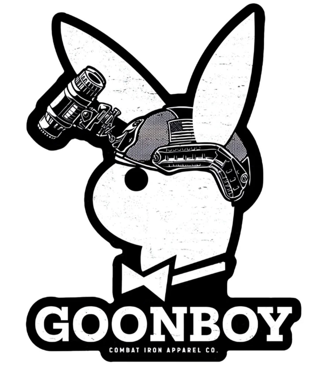 Combat Iron Apparel Goon Boy Sticker