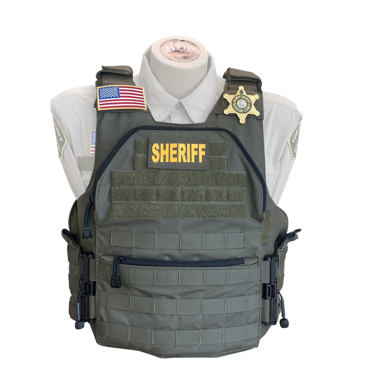 police bulletproof vest carriers