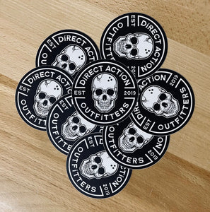 Direct Action Apparel Outfitters Round Sticker