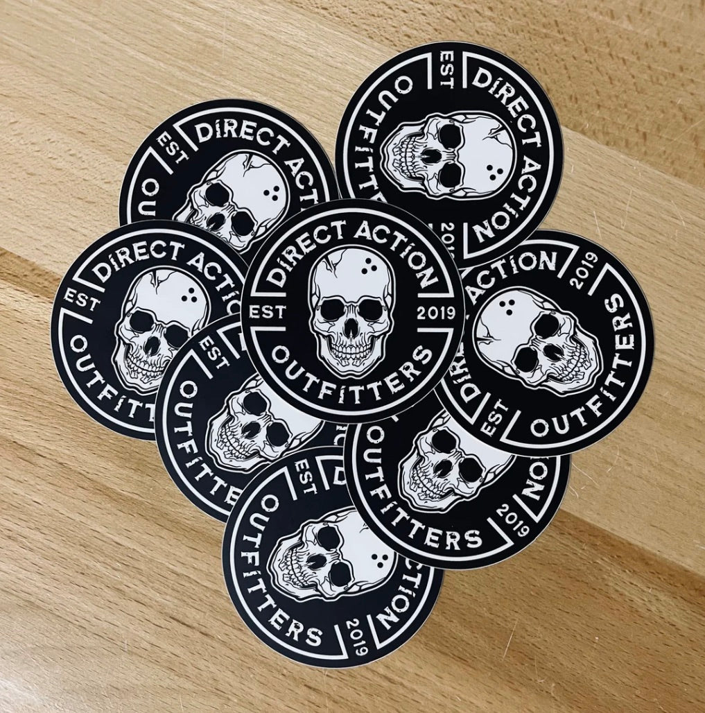 Direct Action Apparel Outfitters Round Sticker